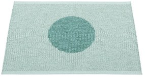 Turkusowy dywan odpowiedni na zewnątrz 70x50 cm Vera Pop Jade – Pappelina