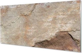 Szklany Panel Marmurowa Ściana Salonu