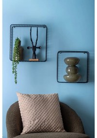 Czarne stalowe półki zestaw 2 szt. 35 cm Reja – PT LIVING