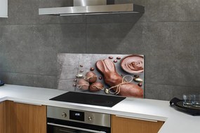 Szklany Panel Zając Wielkanocny i Słodycze