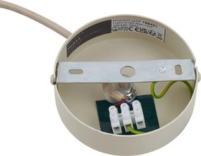 Nowoczesna lampa wisząca beżowa GU10 50 mm okrągła - Tubo