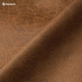 Jasnobrązowa sofa ze sztucznej skóry Scandic Rate