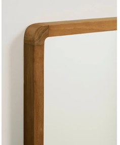 Lustro z drewnianą ramą ścienne 45x70 cm Shamel – Kave Home