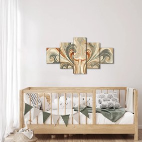 Obraz - Wiry w ziemistych barwach (125x70 cm)