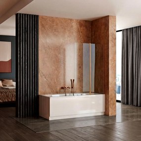 Parawan Rea Agat-2 100 Nawannowy Składany Miedź Szczotkowana