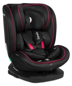 Lionelo - Fotelik samochodowy BASTIAAN i-Size 40-150 cm czarny/czerwony
