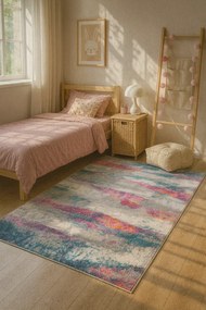 Kolorowy nowoczesny dywan D6-T44