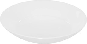 Wanna wolnostojąca owalna biała błyszcząca z konglomeratu 160 x 85 cm KALMI WHITE GLOW z przelewem typu SLIM cienki rant