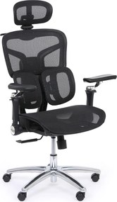 Krzesło biurowe LEVEL, czarna