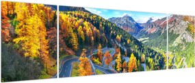 Obraz - Przełęcz Malajska (170x50 cm)