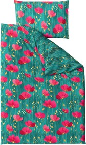 PrzytulneMieszkanie.pl PrzytulneMieszkanie.pl Bawełniana pościel VIVIDELLE POLY zielona Rozmiar pościeli: 70 x 90 cm | 140 x 200 cm