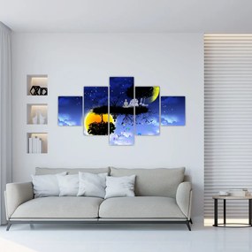 Obraz - Odbicie równowagi (125x70 cm)