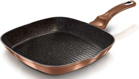Złota granitowa patelnia grillowa N4-N37