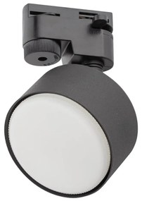 Oświetlenie punktowe do systemu szynowego AVIA 1xGX53/15W/230V czarny