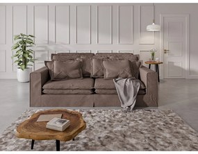 Brązowa sofa 236 cm Nora – Ropez