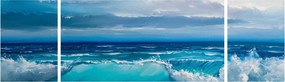 Obraz - Fale morskie (170x50 cm)