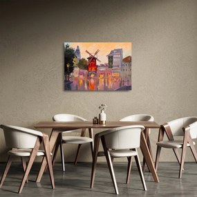 Obraz na szkle - Moulin Rouge, Paryż, Francja (70x50 cm)