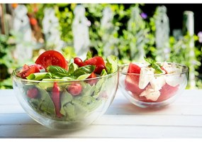 Szklana misa do serwowania z podwójną ścianką Vialli Design Double, 500 ml