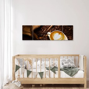 Obraz - Filiżanka kawy (170x50 cm)