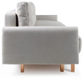 Jasnoszara sofa rozkładana Bonami Selection Pop