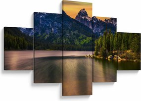Obraz - Park Narodowy Grand Teton (125x70 cm)