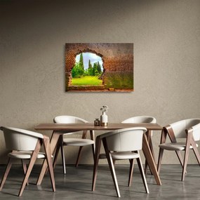 Obraz na szkle - Ogród Eden (70x50 cm)