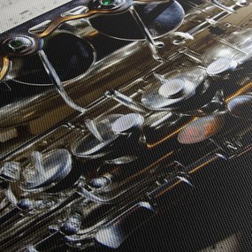 Obraz - Saksofon (125x70 cm)