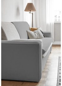 Jasnoszara rozkładana sofa 237 cm Wilson – Miuform