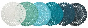 Plastikowe maty stołowe zestaw 6 szt. ø 38 cm Uncinetto – VDE Tivoli 1996