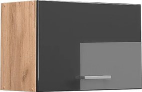 Szafka ścienna antracyt wysoki połysk 60x31x40 r-line