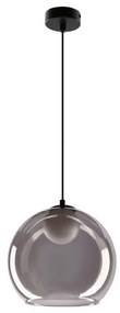 Lampa wisząca BRIN na przewodzie 1xG9/15W/230V dymowa czerń