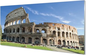 Szkło do Kuchni na Ścianę Majestatyczne Rzymskie Koloseum
