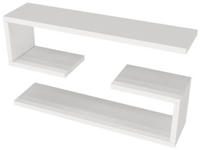 Półka Jenika White, 2 szt.