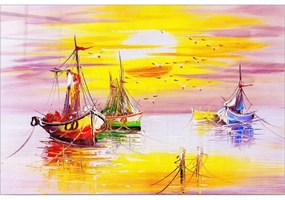 Szklany obraz 100x70 cm Sunset – Wallity