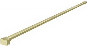 Mexen wspornik prosty do ścianki prysznicowej 6-8 mm, złoty szczotkowany - 800-01-55