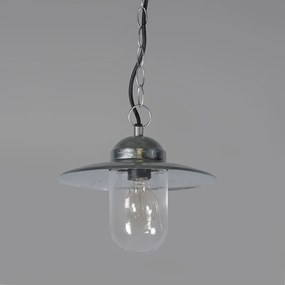 Industrialne - wisząca lampa cynkowa, IP44 - Munich