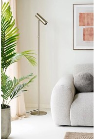 Lampa stojąca w kolorze srebra (wysokość 150 cm) Paris – House Nordic