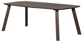 Stół z litego drewna dębowego 100x220 cm Tablo – WOOOD