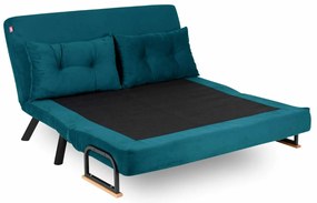 Rozkładana sofa Sando 2 Petrol Green