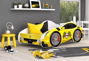 Łóżko dziecięce Spidi auto 70x140 – łóżko rajdówka dla chłopca lub dziewczynki