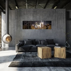 Obraz oświetlonej Bramy Pyłu (170x50 cm)
