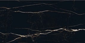 Mexen Flamingo Black gres szkliwiony rekt. G1, płytka podłogowo-ścienna 120 x 60 cm, wysoki połysk - TL215-120-060-00