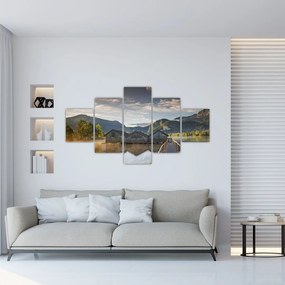 Obraz jeziora (125x70 cm)