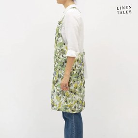 Lniany fartuch Khaki – Linen Tales