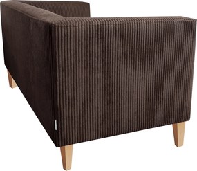 Sofa Monaco : Kolor nogi - Drewno, Kolor tkaniny - Kronos6/Poso6, Typ tkaniny - Kronos/Poso, Wysokość nogi - 15 cm