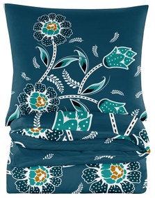 PrzytulneMieszkanie.pl PrzytulneMieszkanie.pl Pościel z mikrofibry SITTO ciemnozielona Rozmiar pościeli: 2 szt 70 x 80 cm | 200 x 220 cm
