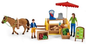 Schleich 42528 Mobilne stoisko z artykułami rolnymi