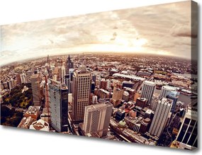 Obraz na płótnie Światła Nocnej Metropolii