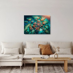 Obraz na szkle - Widok na morze (70x50 cm)