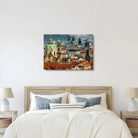 Obraz - Panorama Pragi (70x50 cm)